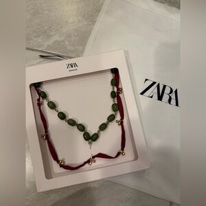 Zara pack of beaded silk necklace